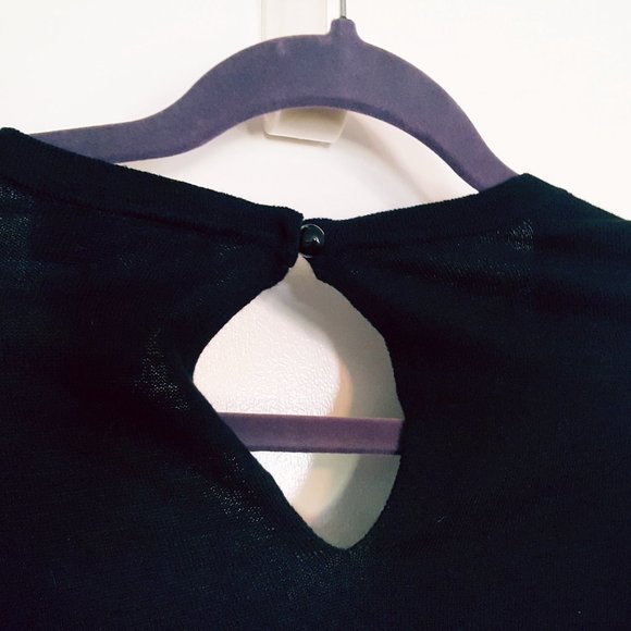 WOMEN'S TORRID Sweater Sz 4 26 4X Black - Picture 6 of 9